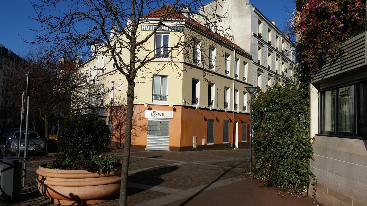 Hotel Moderne Issy-les-Moulineaux Eksteriør billede